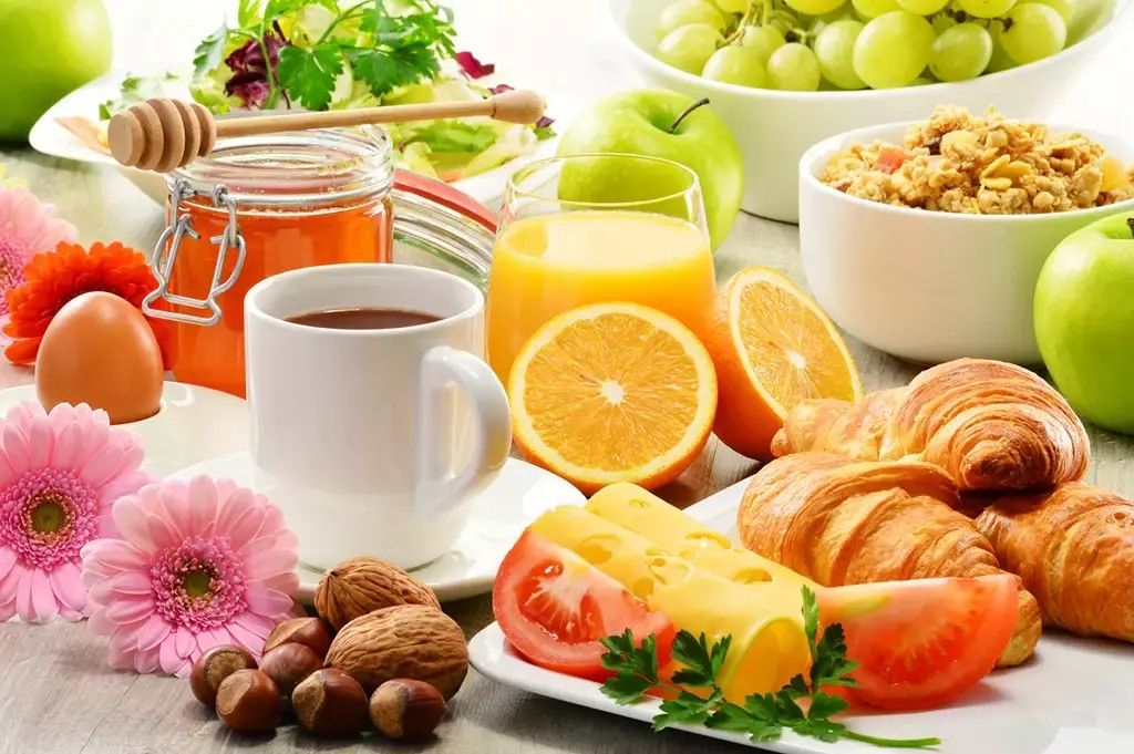 Breakfast plate