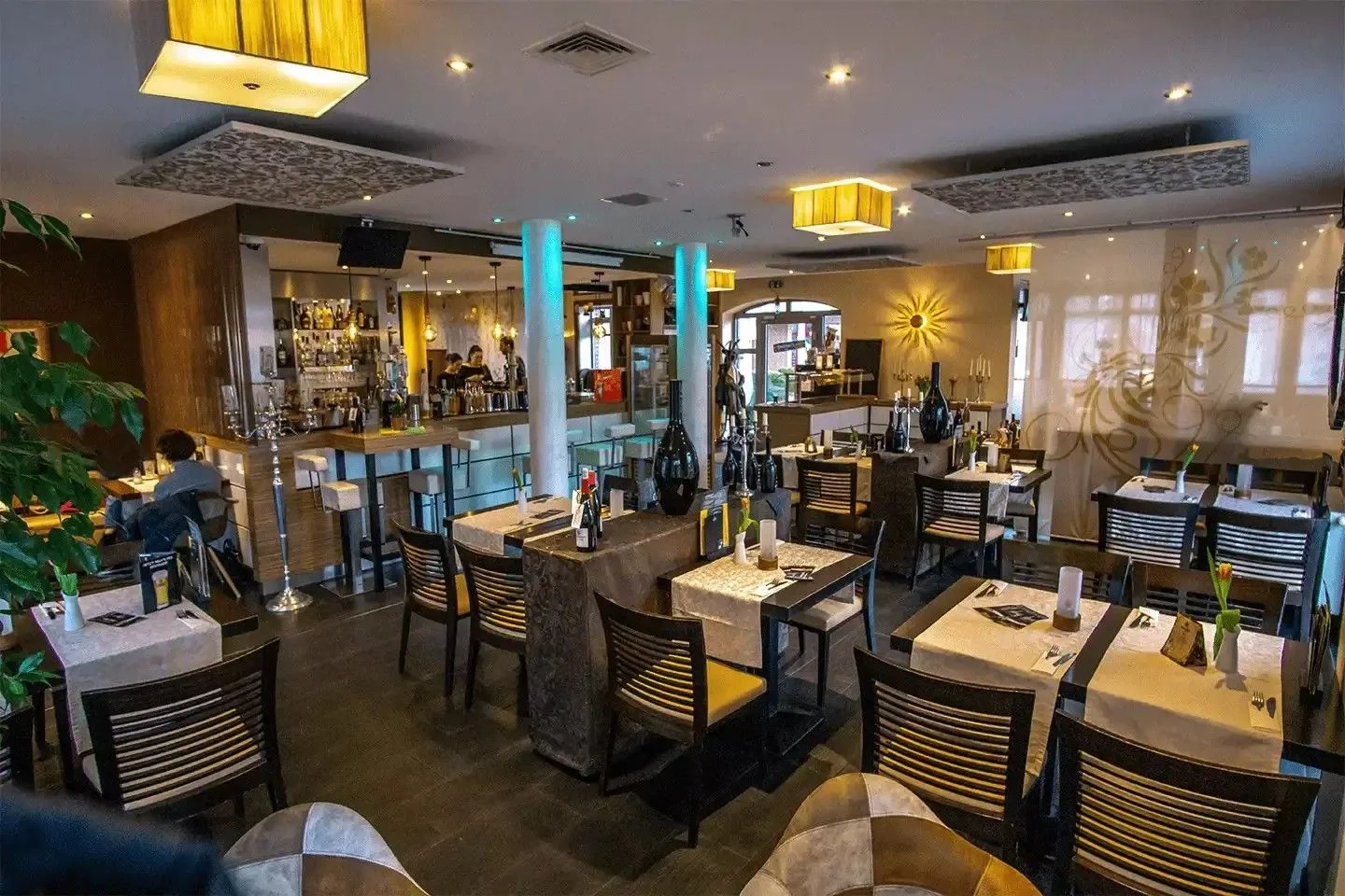Warme Atmosphäre im Cabarelo Restaurant
